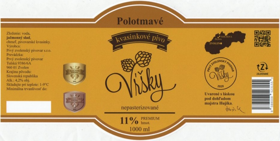 Polotmave 1000 ml