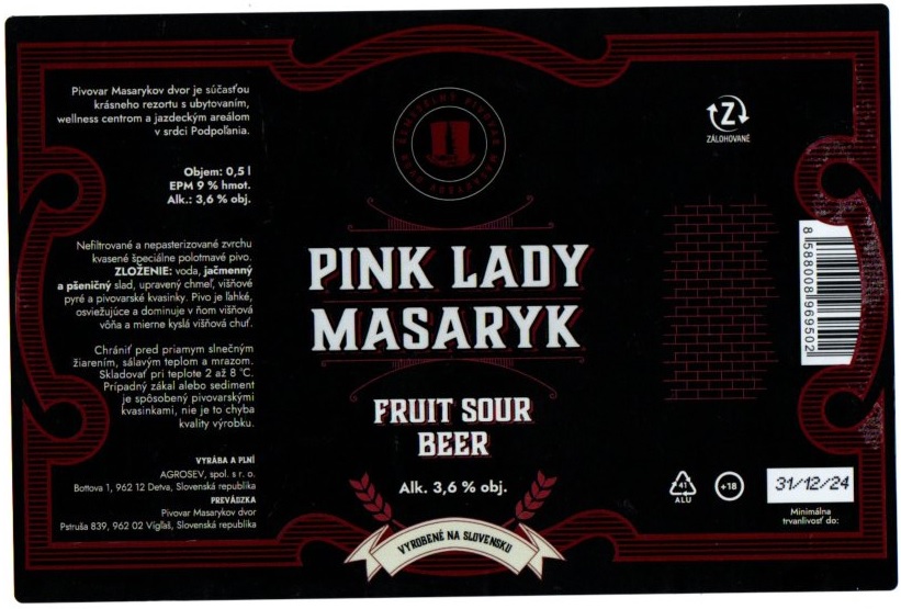  Pink Lady Fruit Sour Beer 3