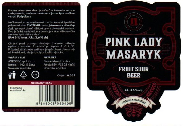  Pink Lady Fruit Sour Beer 1